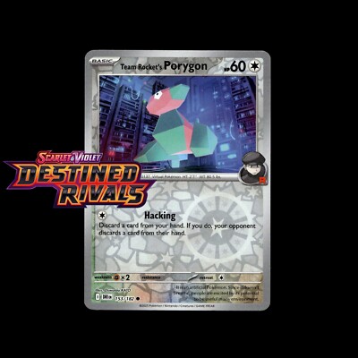 Pokemon Cards! Destined Rivals Holo/Reverse Holo EX Ultra Rare SIR Full Art Card