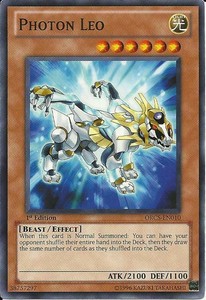 Photon Leo - ORCS-EN010 - Common - Unlimited Edition x3 - Lightly Played