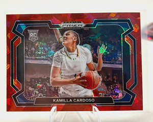 2024 Panini Prizm Draft Picks Kamilla Cardoso Red Ice Variation #59
