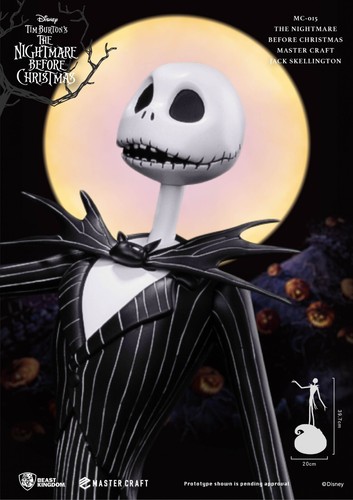 Beast Kingdom Master Craft The Nightmare Before Christmas Jack Skellington - Bild 2 von 10