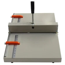 Intbuying Manual 14" 355mm Scoring Paper Cutter Creasing Machine Scorer Creaser