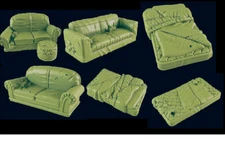 EC3D Beyond Badland Sofas & Matrasses X7 28mm Project Z Fallout Last Days