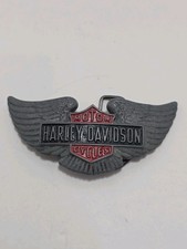 Vintage Harley Davidson Belt Buckle HD Motorcycle Wings 70's