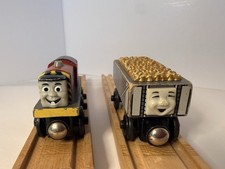 Thomas Wooden Railway Gold Dust Salty And Gold Mine Rickety 2003