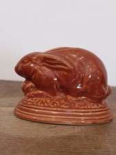 ancienne tirelire à casser barbotine Lapin 🐰🐰🐰