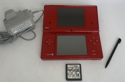 Nintendo DSi Konsole Rot mit Mario Kart Spiel - voll funktionsfähig - guter Zustand