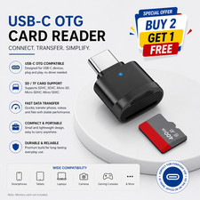 USB C auf Micro SD SDXC TF Kartenleser Typ C ...