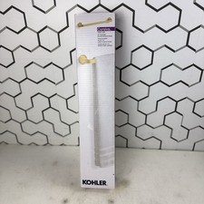KOHLER R26687-2MB Cursiva 18 in. Towel Bar Vibrant Brushed Moderne Brass