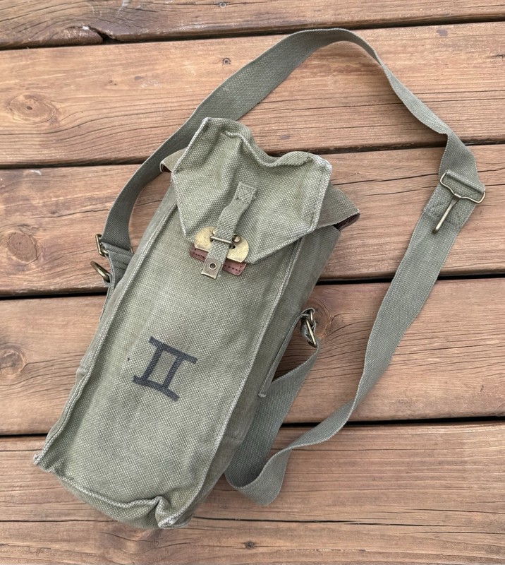 French Gas Mask Bag