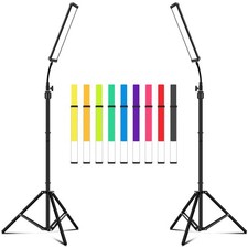 Led Video Lighting Kit with Wand Stick - Photography Light,9 Color 5600K D4002
