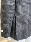 Calvin Klein Men’s Size 42L Wool Blend Black/Gray Plaid Blazer Sport Coat NEW — photo 6