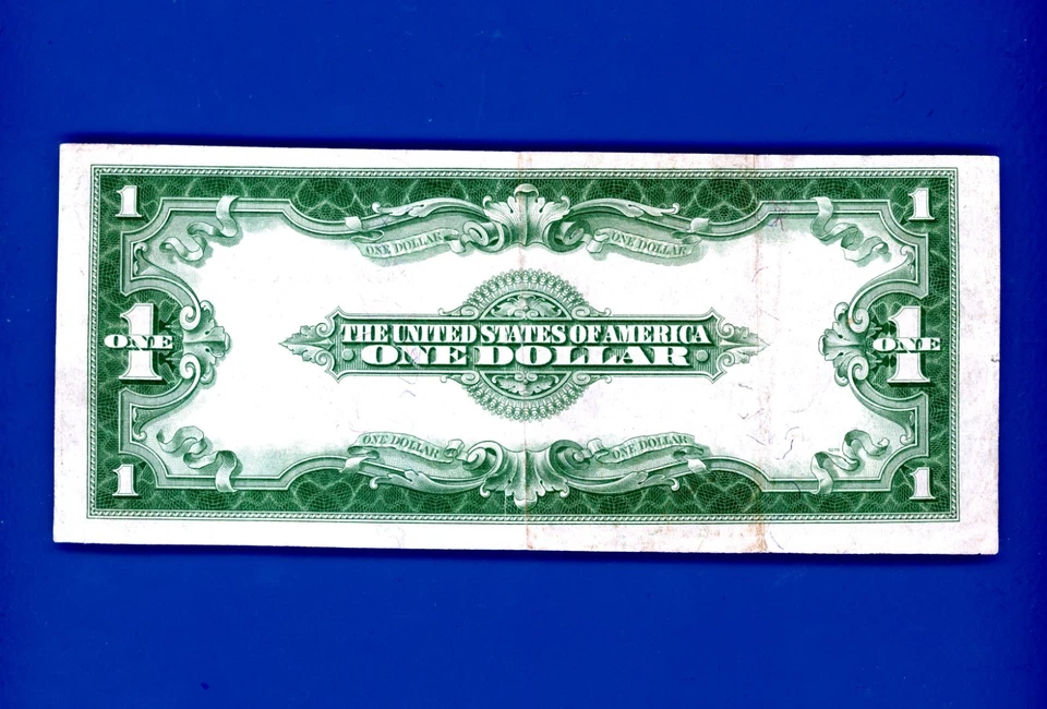 1923 $1 Silver Certificate HORSE BLANKET CRISP LARGE SZ NOTE - Image 2 of 2