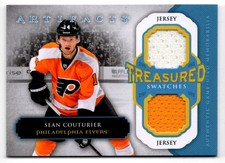 2013-14 Upper Deck Artifacts Treasured Swatches Blue Sean Couturier Jersey