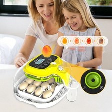 Automatic Egg Incubator 16-30 Eggs Chicken Duck Poultry Hatcher Candler