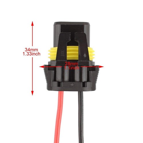 Easy to Install 9005 9006 9145 Headlight and Fog Light Wiring Harness Socket - Picture 6 of 7