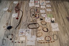 Konvolut Schmucksammlung Modeschmuck Schmuckpaket (77)