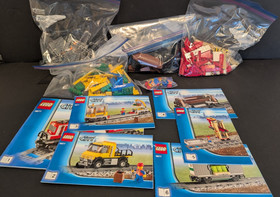 LEGO 3677 City Red Cargo Train - Retired, complete set!