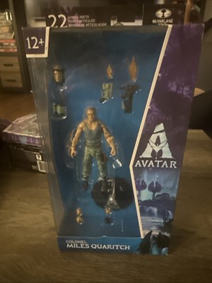 McFarlane Toys Avatar Movie Colonel Miles Quaritch Action Figure Toy 4-inch New