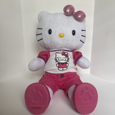 Sanrio Build A Bear Hello Kitty 18  W/ Bow At...