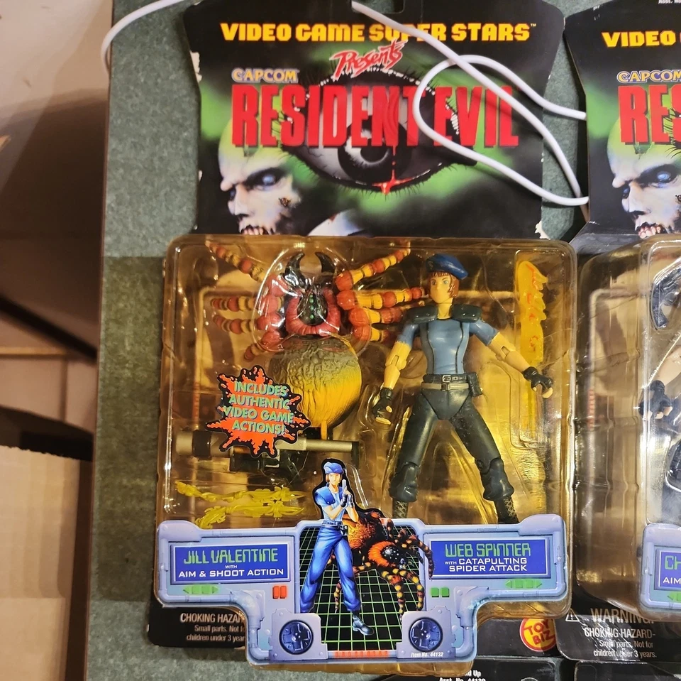 Lote de figuras de acción Resident Evil Toy Biz primer juego completo Foto 2 de 4