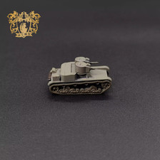 3D Printed 1/144 Britain MK.E BType Double Turrets Light Tank Finished Model