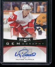 2012-13 Upper Deck Black Diamond #GEM-VF Valtteri Filppula Gemography