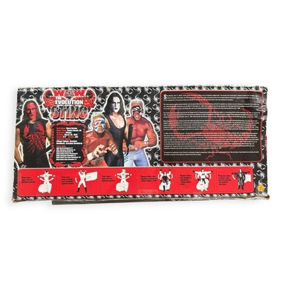 スポーツ WCW THE EVOLUTION OF STING WCW The Evolution of Sting Action Figure Set