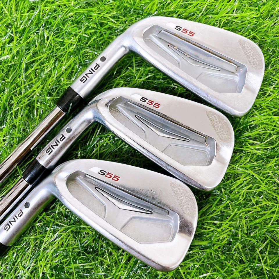 Ping Lefty S55 Iron Set Black Dot Flex R 6 Pieces N.S PRO 950GH F/S #57 - Image 2 of 4