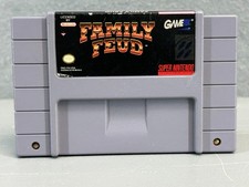 ¤ Family Feud ¤ (Game Cartridge Only) Super Nintendo Authentic SNES