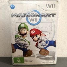Mario Kart Nintendo Wii Game No Manual PAL 2008 Free Postage AU