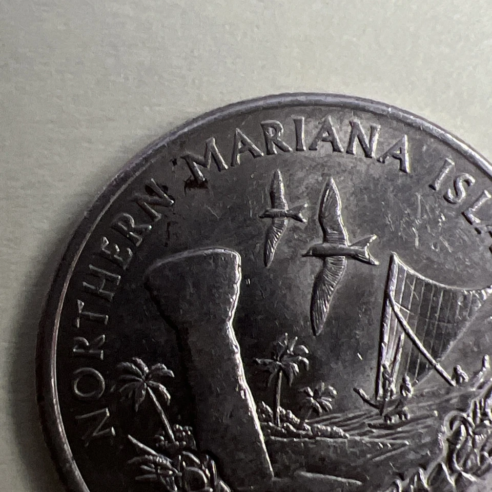 2009 P NORTHERN MARIANA ISLANDS U.S. CIRCULATED Thin Rim - Image 2 of 4