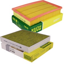 MANN-FILTER Filtersatz Innenraumfilter Luftfilter für Ford Focus C-Max