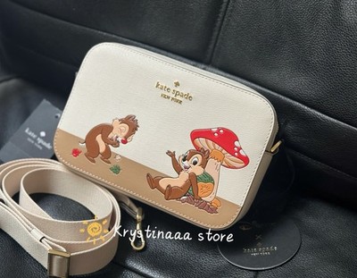 NWT Kate Spade KL902 Disney X KSNY Chip N Dale Mini Camera Bag