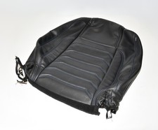 Lehnenbezug Sitzbezug Vorne,Links SBLVL Blaue Naht Leder Mustang V Coupe Orig. 