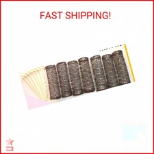 2 Packs 14 total MEDIUM BRUSH ROLLERS PINS Hair Curlers Bristles 2 1/2"x 3/4