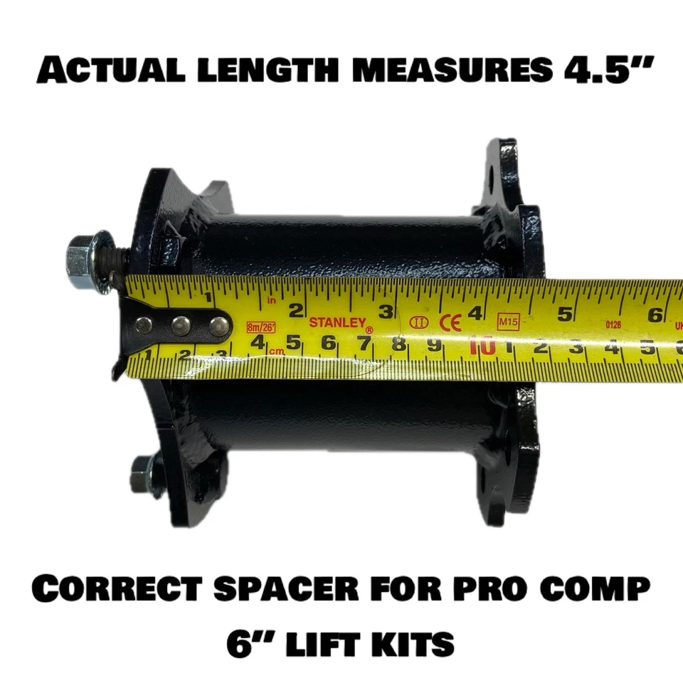 Pro Comp 6β Lift Front Strut Spacers (2) for 2016-2024 Nissan Titan / XD - Image 3 of 4