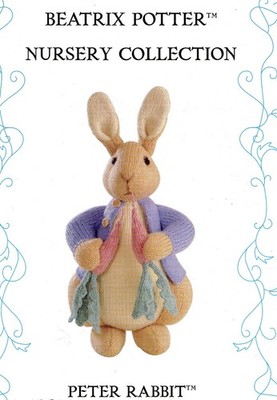 ALAN DART BEATRIX POTTER ** PETER RABBIT ** SPIELZEUG/PUPPE TDB STRICKANLEITUNG