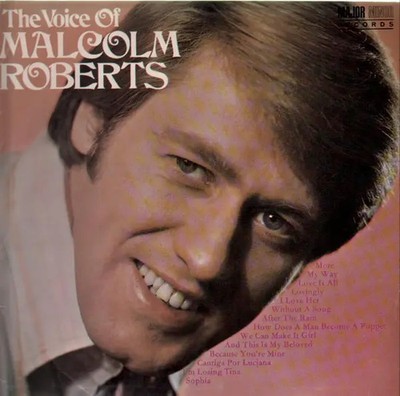 LP Malcolm Roberts The Voice Of Malcolm Roberts ORIGINAL UK PRESSING Major M