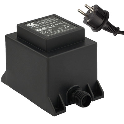 12V Trafo, 60VA/60W, AC/AC IP44 5000mA kez0113
