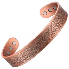 Pure Copper Magnetic Therapy Bracelet Pain Relief vintage bracelet for men
