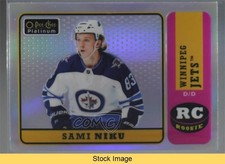 2018-19 O-Pee-Chee Platinum Retro Rainbow Sami Niku #R-94 READ 6f8