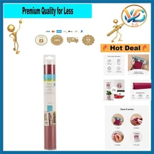Cricut  Permanent Vinyl Dark Red 4ft Roll Water-Resistant Indoor Outdoor