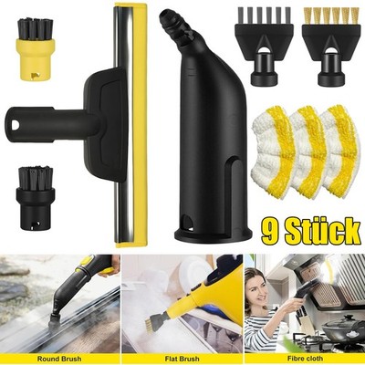 Dampfreiniger Zubehör für Kärcher SC1 SC2 SC3 SC4 SC5 Bodendüse 9tlg Universal