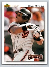 1992 Upper Deck #266 Kevin Mitchell - San Francisco Giants