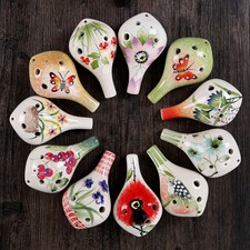 New 6-hole AC electric ocarina, in alto C key, available in various styles.