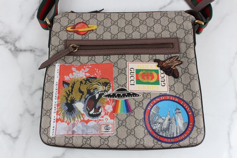 Gucci Supreme Messenger Bag GG - Beige (SKU: GG123) | eBay Gucci Supreme Messenger Bag GG - Beige (SKU: GG123) | eBay