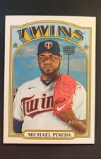 2021 Topps Heritage - Michael Pineda #74 Minnesota Twins 