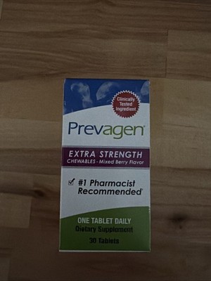 Prevagen Extra Strength 20mg Mixed Berry Chewables - 30 Count