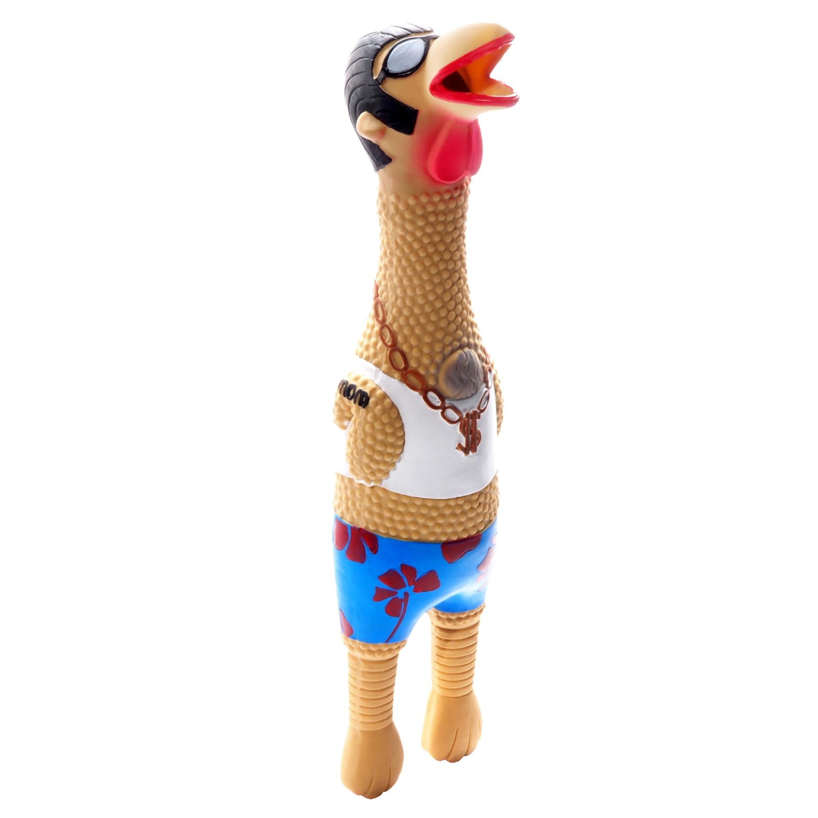 Dog Toy Squeaky Latex Rubber Chicken Large Earl Outward Houn