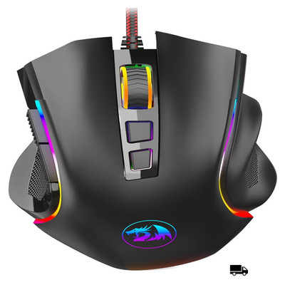 Redragon M602 RGB Gamingmaus 7200 DPI 7 Modi 7 Tasten